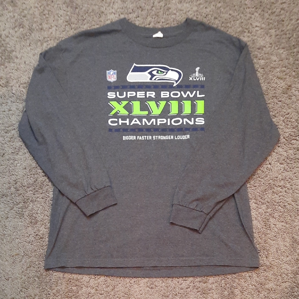 Seattle Seahawks Superbowl XLVIII Longsleeve T-Shirt